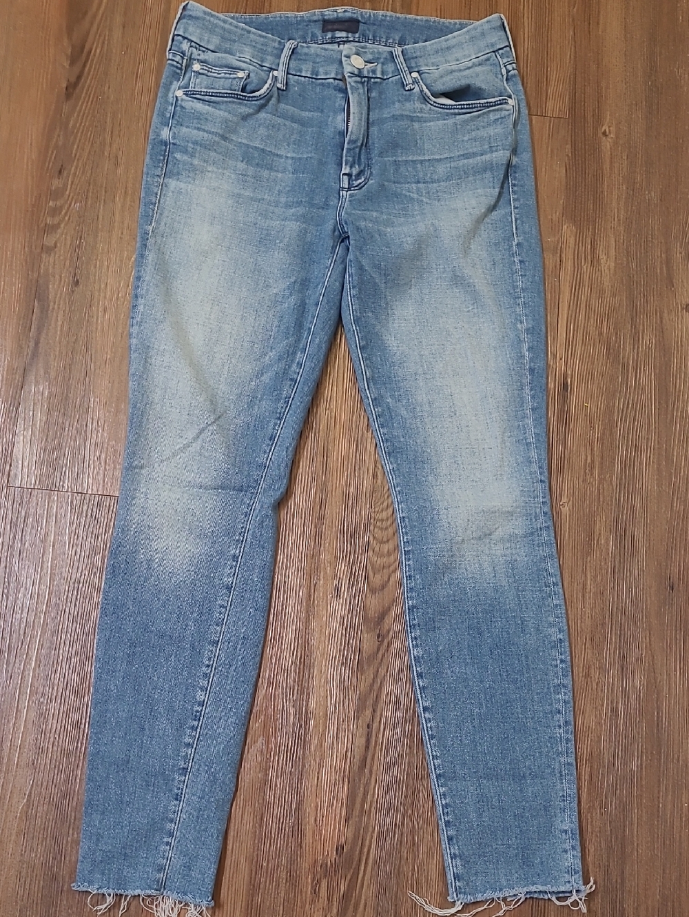 MOTHER Light Blue Skinny Jeans used good size 27.